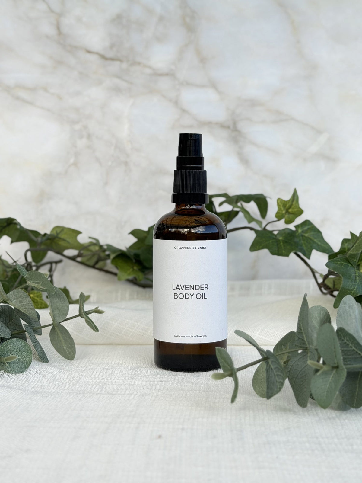 Lavender Body Oil med eukalyptus