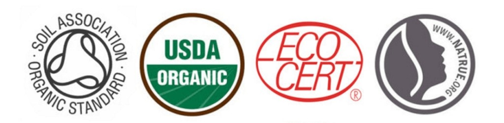 Ekologiska hudvårds-certifieringar