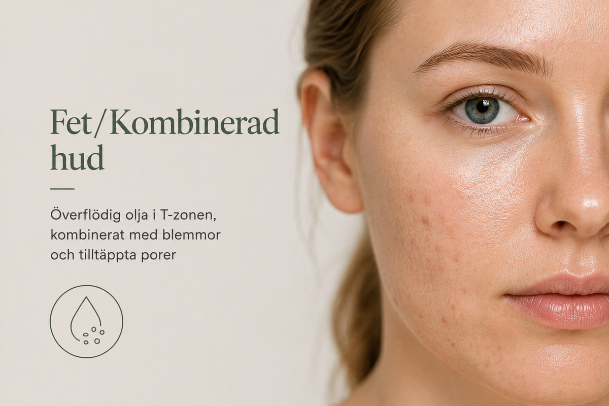 Fet/Kombinerad hud