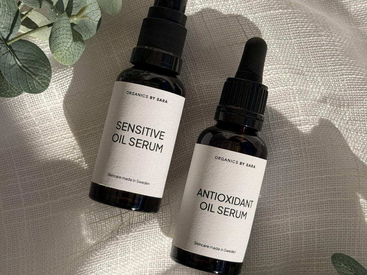 Sensitive Oil Serum och Antioxidant Oil Serum