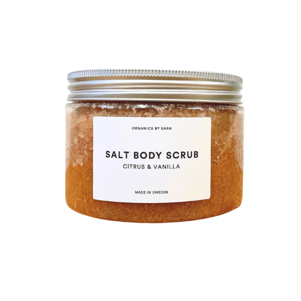 Salt Body Scrub Citrus & Vanilla