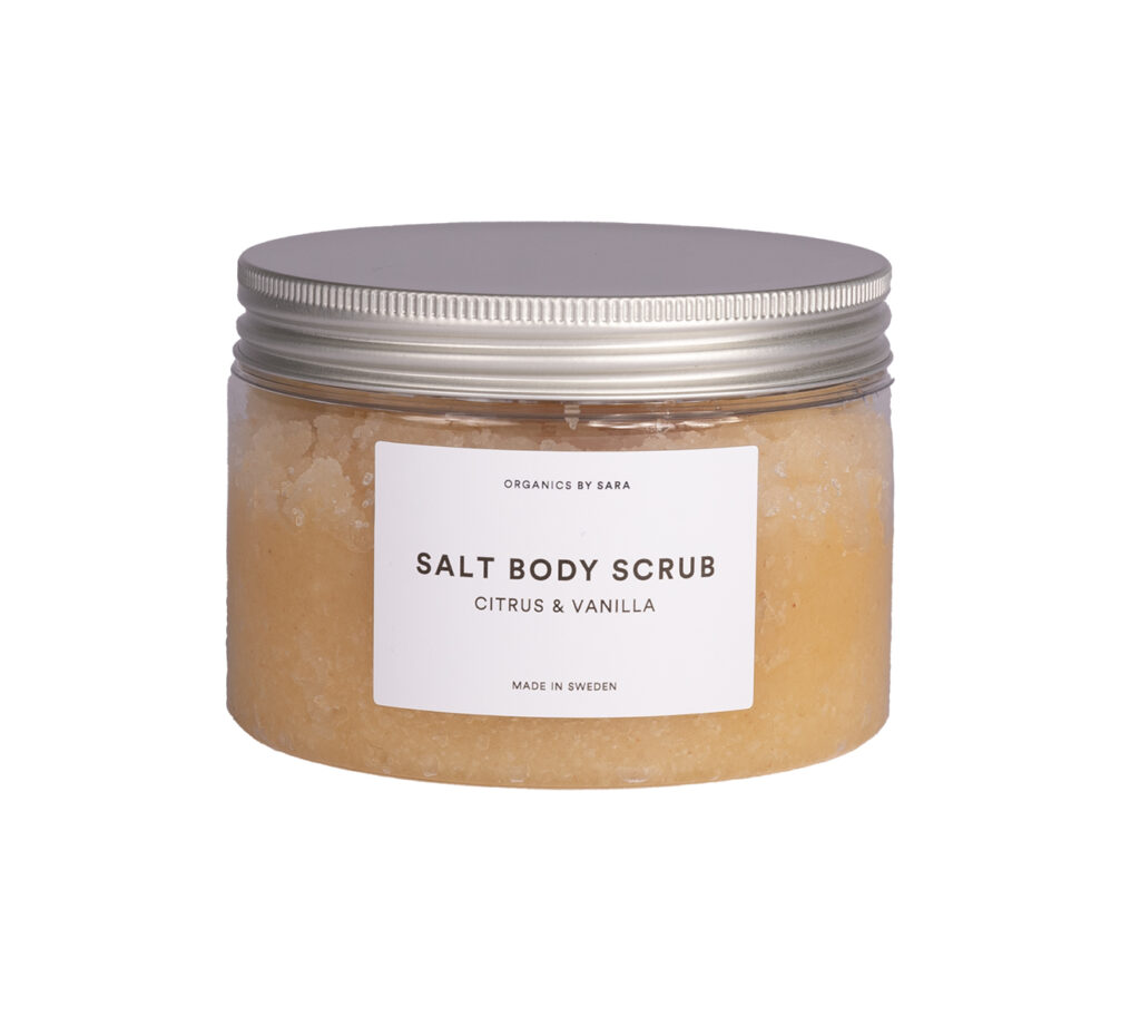 Salt Body Scrub Citrus & Vanilla